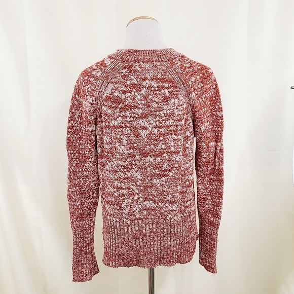 Universal Thread red marled knit sweater size medium - Picture 2 of 5